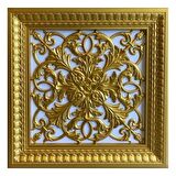 60X60 CM ASMA TAVAN UYUMLU LED DÖŞENEBİLİR AVANGARDE TAVAN PANELİ-ALTIN RENK