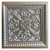 60X60 CM ASMA TAVAN UYUMLU LED DÖŞENEBİLİR AVANGARDE TAVAN PANELİ-GÜMÜŞ RENK