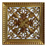 60X60 CM ASMA TAVAN UYUMLU LED DÖŞENEBİLİR AVANGARDE TAVAN PANELİ-KAHVE ALTIN RENK