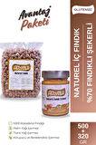 Activella Şekerli Fındık Ezmesi 320gr %70 Fındıklı + Natürel İç Fındık 500gr