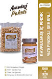 Activella Şekerli Fındık Ezmesi 320gr %70 Fındıklı + Kavrulmuş İç Fındık 500gr