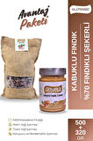Activella Şekerli Fındık Ezmesi 320gr %70 Fındıklı + Kabuklu Fındık 500gr