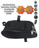 MOTORSİKLET KORUMA DEMİRİ ÇANTALARI YAN AVADANLIK KİLİTLİ 32CM