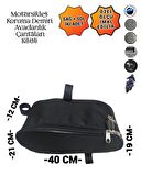 MOTORSİKLET KORUMA DEMİRİ ÇANTALARI YAN AVADANLIK KİLİTLİ 40CM