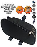 MOTORSİKLET KORUMA DEMİRİ ÇANTALARI YAN AVADANLIK KİLİTLİ 40CM