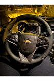 Chevrolet Aveo Lt Ve Ls Araca Özel Direksiyon Kılıfı (PLASTİK KAPAKSIZ DİREKSİYON UYUMLU)