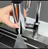 Akıllı Musluk Üç Kademeli Ayarlanabilir Mutfak Armatür Lüx Musluk Başlığı Çeşme Lavabo
