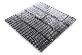 Mutfak Tezgah Arası ve İç dekorasyon için Kristal Cam Mozaik. Cam ölçüsü: 15x73 mm. File ölçüsü: 30x30 cm. ( 1 Kutu = 11 File Karo = 1 m2 Fiyatıdır. )