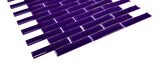 Mutfak tezgah arası ve Yaşam alanlarının tüm yüzeyleri için Cam Mozaik. Cam ölçüleri: 20x98x4 mm. File ölçüsü: 30x30 cm. ( 1 Koli = 11 File Karo = 1 m2 Fiyatıdır )