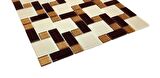 Mutfak tezgah arası Kristal Cam Mozaik. Cam ölçüleri: Mix. File ölçüsü: 30x30 cm. ( 1 Koli = 11 File Karo = 1 m2 Fiyatıdır )
