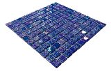 Yaşam alanlarının tüm yüzeyleri için Cam Mozaik. Cam ölçüleri: 25x25 mm. File ölçüsü: 31.5x31.5 cm. ( 1 Koli = 10 File Karo = 1 m2 Fiyatıdır )