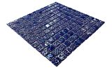 Yaşam alanlarının tüm yüzeyleri için Cam Mozaik. Cam ölçüleri: 25x25 mm. File ölçüsü: 31.5x31.5 cm. ( 1 Koli = 10 File Karo = 1 m2 Fiyatıdır )