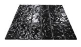 Mutfak tezgah arası Kristal Cam Mozaik. Cam ölçüleri: 48x98x6 mm. File ölçüsü: 30x30 cm. ( 1 Koli = 11 File Karo = 1 m2 Fiyatıdır )