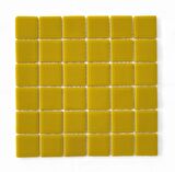 Mutfak tezgah arası Kristal Cam Mozaik. Cam ölçüleri: 50x50 mm. File ölçüsü: 31.5x31.5 cm. ( 1 Koli = 10 File Karo = 1 m2 Fiyatıdır )