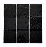 Mutfak tezgah arası Kristal Cam Mozaik. Cam ölçüleri: 98x98x6 mm. File ölçüsü: 30x30 cm. ( 1 Koli = 11 File Karo = 1 m2 Fiyatıdır )