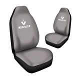 Renault Symbol Araca Özel Oto Koltuk Kılıfı PRO - Gri ( Yeni Tasarım - Yeni Fit Kalıp )