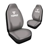 Tofaş Tipo Araca Özel Oto Koltuk Kılıfı PRO - Gri ( Yeni Tasarım - Yeni Fit Kalıp )