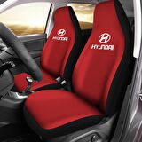 Hyundai i20  Araca Özel Oto Koltuk Kılıfı PRO - Kırmızı ( Yeni Tasarım - Yeni Fit Kalıp )