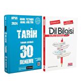 Pegem 2024 KPSS Tarih Deneme ve AKM Dil Bilgisi Soru Bankası Seti 2 Kitap