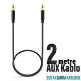 2 Metre AUX Kablo