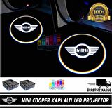 Mini Araçlar İçin Pilli Yapıştırmalı Kapı Altı Led Logo
