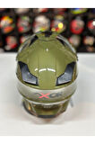 X- CROSS SC- BATTLE GREEN /KROSS KASK H.R.P DIŞ KABUK XL