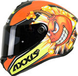 AXXIS DRAKEN S BOMBS A5  MAT RED