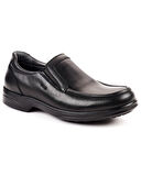 Forelli TOMS-H Erkek Siyah Deri (39-45) Comfort Ayakkabı