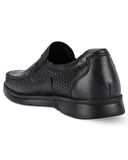 Forelli Helmut-H 32618 Erkek Siyah Comfort Deri Casual Ayakkabı