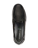 Forelli Mimoza-H 25109 Kadın Siyah Comfort Deri Casual Ayakkabı