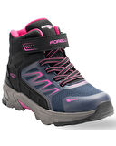 Forelli Rocket Çocuk Lacivert-Pembe (31-35) Waterproof Bot 