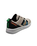 M.P. 222-2683 Zn Kadın Bej-Yeşil Sneaker Ayakkabı