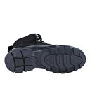 M.P. 232-4254 Mr Erkek Siyah Nubuk Deri Fermuarlı Bot