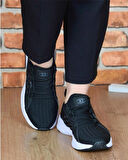 M.P. 251-2390 Zn Kadın Siyah-Beyaz Günlük Spor Ayakkabı