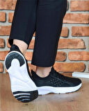 M.P. 251-2390 Zn Kadın Siyah-Beyaz Günlük Spor Ayakkabı