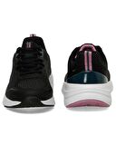 Kinetix Rossy Tx W 4Fx Kadın Siyah-K.Turkuaz-A.Pembe Günlük Spor Ayakkabı