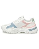 Lumberjack Chuke 4Fx Kadın Beyaz-Mavi-Pembe Sneaker Ayakkabı