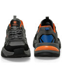 Lumberjack Joao 4Pr Erkek K.Gri-Turuncu Sneaker Ayakkabı