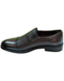 Nevzat Öge 098-Poli Erkek Kahve (40-44) Deri Klasik Ayakkabı