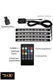 Aydınlatma Araç Içi Ayak Altı Led Müziğe Sese Duyarlı Kumandalı Rgb Aydınlatma Kaliteli
