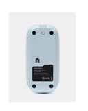 Mavi Kablosuz Mouse Bluetooth ve USB Çift Mod Bağlantılı