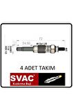 Kızdırma Buji 11v Daily Sprinter Omega Vectra Astra-sv001 4 Ad.takım Oem No: 46072001