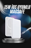 Kablosuz Magsafe Hızlı Şarj 5.000 mah Kablosuz Şarj Cihazı