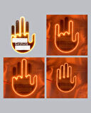 176 LED’li Amber Trafik Uyumlu Sinyal Işığı – El Hareketiyle Kontrol