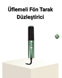 Seramik Plakalı Saç Düzleştirici – 200°C Ayarlanabilir Isı, İyon Teknolojisi