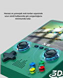 Taşınabilir Oyun Konsolu 3.5 İnç IPS Ekran Yaylı Çift LR Tuşlu