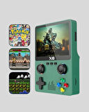 Taşınabilir Oyun Konsolu 3.5 İnç IPS Ekran Yaylı Çift LR Tuşlu