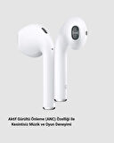 Bluetooth Kulak Üstü Kulaklık – ANC Teknolojili, Mikrofonlu, Konforlu Tasarım