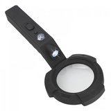 Hediye Nikula-7 Led Aydınlatma,fener,pusula,4x Büyütme Okuma Büyüteç  Th-600557