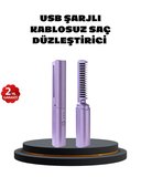 Hediye Isı Ayarlı Saç Düzleştirici – Her Saç Tipine Uygun Hassas Sıcaklık Kontrolü